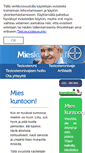 Mobile Screenshot of mieskuntoon.fi